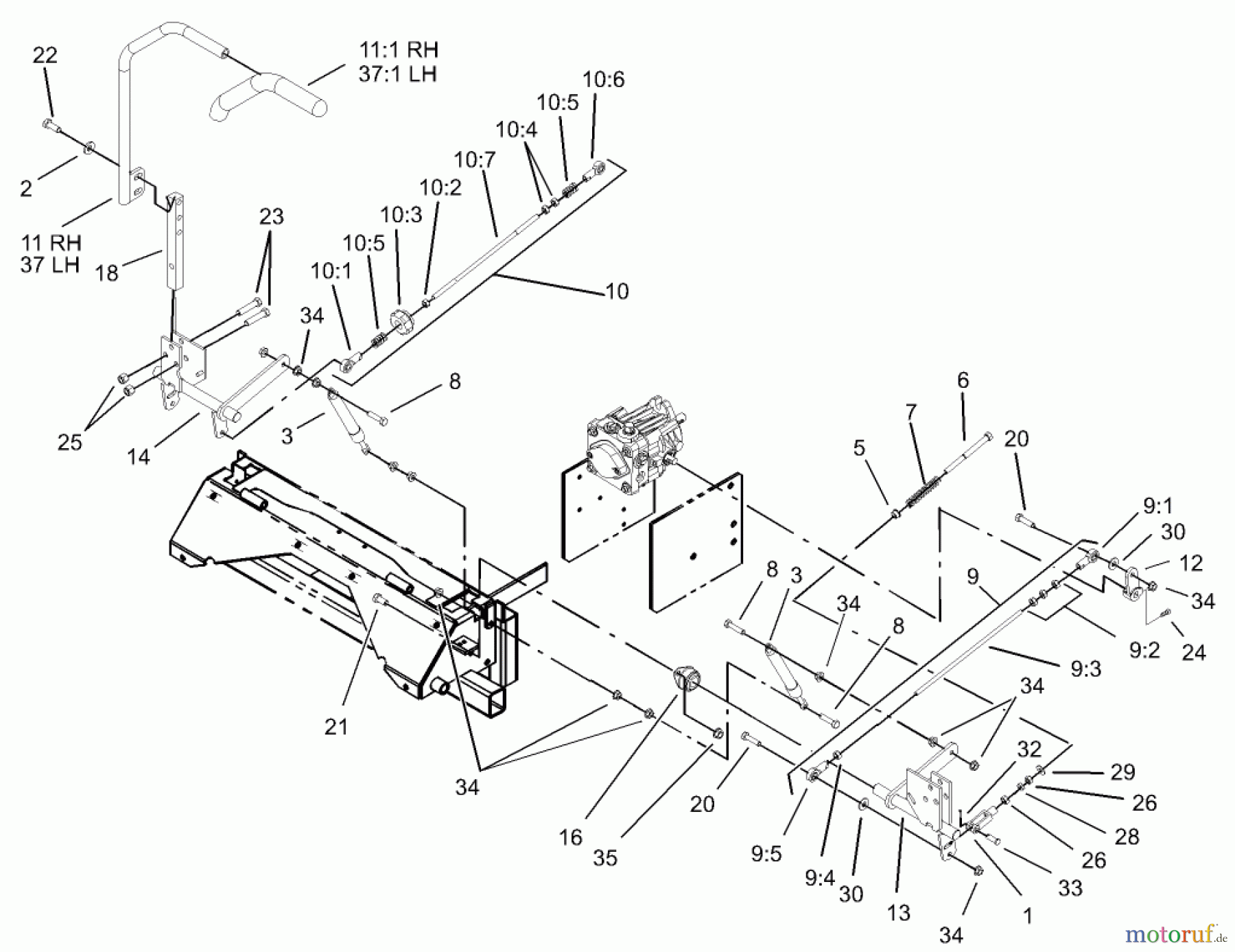  Zerto-Turn Mäher 74258 (Z288E) - Toro Z Master Mower, 62