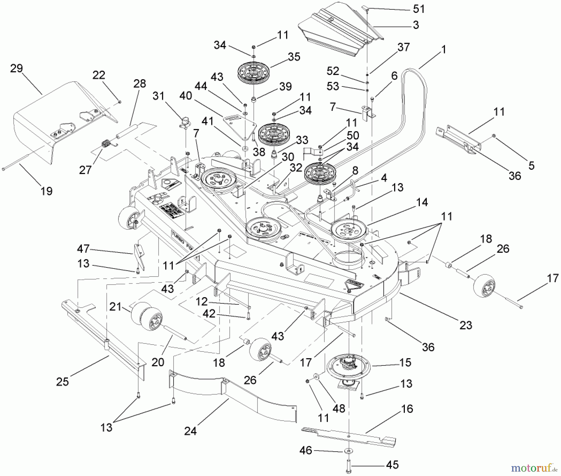  Zerto-Turn Mäher 74262 (Z560) - Toro Z Master Mower, 60