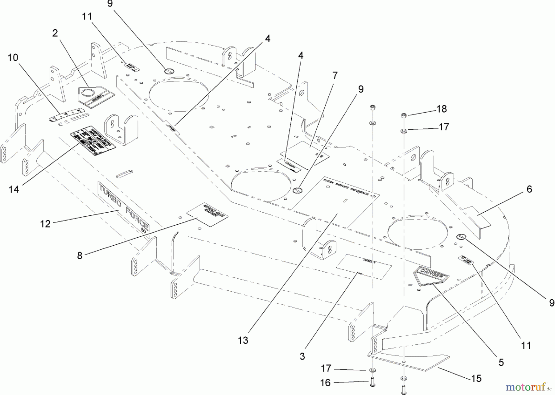  Zerto-Turn Mäher 74262 (Z560) - Toro Z Master Mower, 60