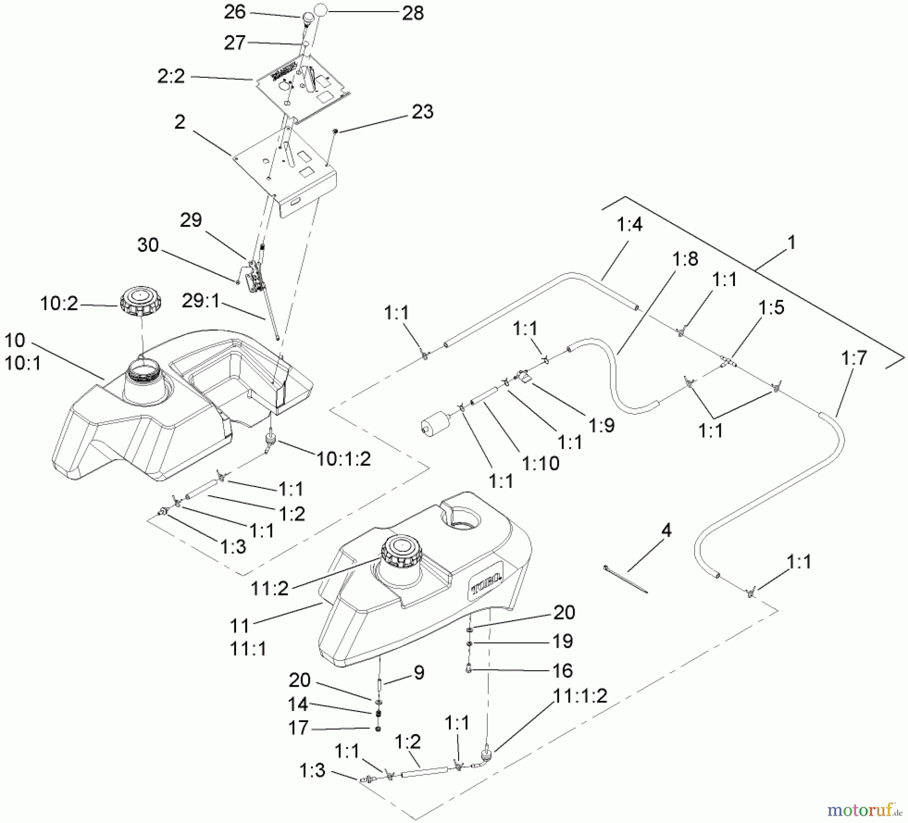  Zerto-Turn Mäher 74262 (Z560) - Toro Z Master Mower, 60