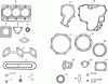 Zerto-Turn Mäher 74264 (Z593-D) - Toro Z Master Mower, 52" TURBO FORCE Side Discharge Deck (SN: 260000001 - 260999999) (2006) Spareparts GASKET KIT ASSEMBLIES