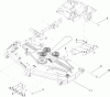 Zerto-Turn Mäher 74264TE (Z580-D) - Toro Z Master Mower, 132cm TURBO FORCE Side Discharge Deck (SN: 280000001 - 280999999) (2008) Spareparts DECK CONNECTION ASSEMBLY