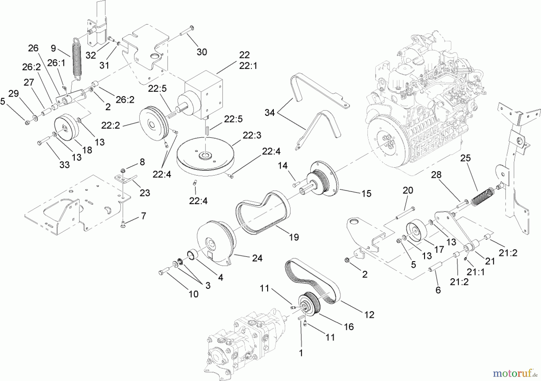  Zerto-Turn Mäher 74265 (Z593-D) - Toro Z Master Mower, 60