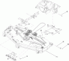 Zerto-Turn Mäher 74265TE (Z580-D) - Toro Z Master Mower, 152cm TURBO FORCE Side Discharge Deck (SN: 290000001 - 290999999) (2009) Spareparts DECK CONNECTION ASSEMBLY