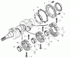 Zerto-Turn Mäher 74265TE (Z580-D) - Toro Z Master Mower, 152cm TURBO FORCE Side Discharge Deck (SN: 290000001 - 290999999) (2009) Spareparts MAIN BEARING CASE ASSEMBLY