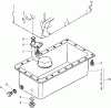 Zerto-Turn Mäher 74265TE (Z580-D) - Toro Z Master Mower, 152cm TURBO FORCE Side Discharge Deck (SN: 290000001 - 290999999) (2009) Spareparts OIL PAN ASSEMBLY