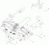Zerto-Turn Mäher 74265TE (Z580-D) - Toro Z Master Mower, 152cm TURBO FORCE Side Discharge Deck (SN: 310000001 - 310999999) (2010) Spareparts DECK CONNECTION ASSEMBLY