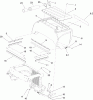 Zerto-Turn Mäher 74265TE (Z580-D) - Toro Z Master Mower, 152cm TURBO FORCE Side Discharge Deck (SN: 310000001 - 310999999) (2010) Spareparts HOOD ASSEMBLY