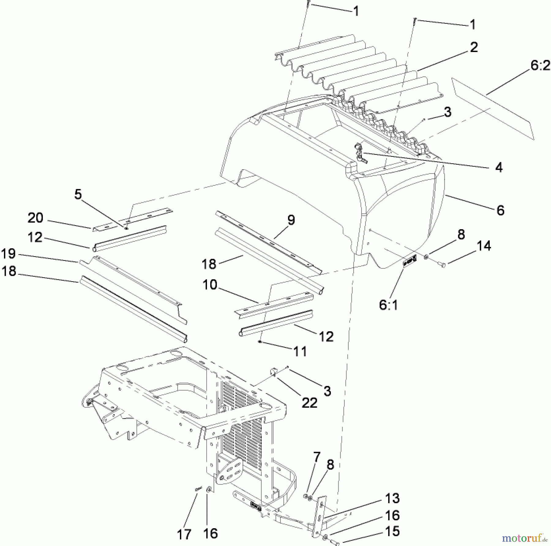  Zerto-Turn Mäher 74266 (Z580-D) - Toro Z Master Mower, 52