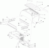 Zerto-Turn Mäher 74266 (Z580-D) - Toro Z Master Mower, 52" TURBO FORCE Side Discharge Deck (SN: 311000001 - 311999999) (2011) Spareparts HOOD ASSEMBLY