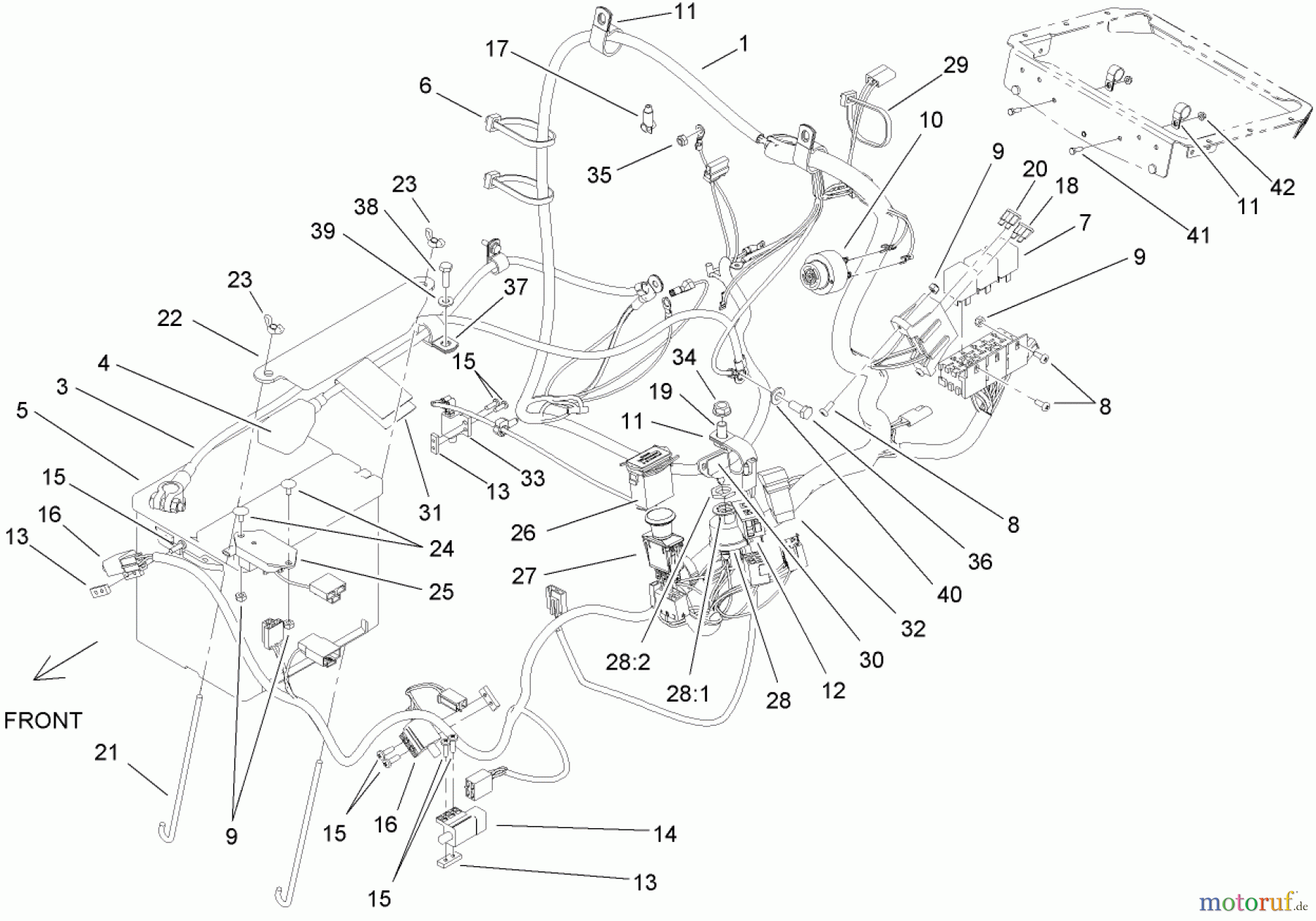  Zerto-Turn Mäher 74266 (Z595-D) - Toro Z Master Mower, 52