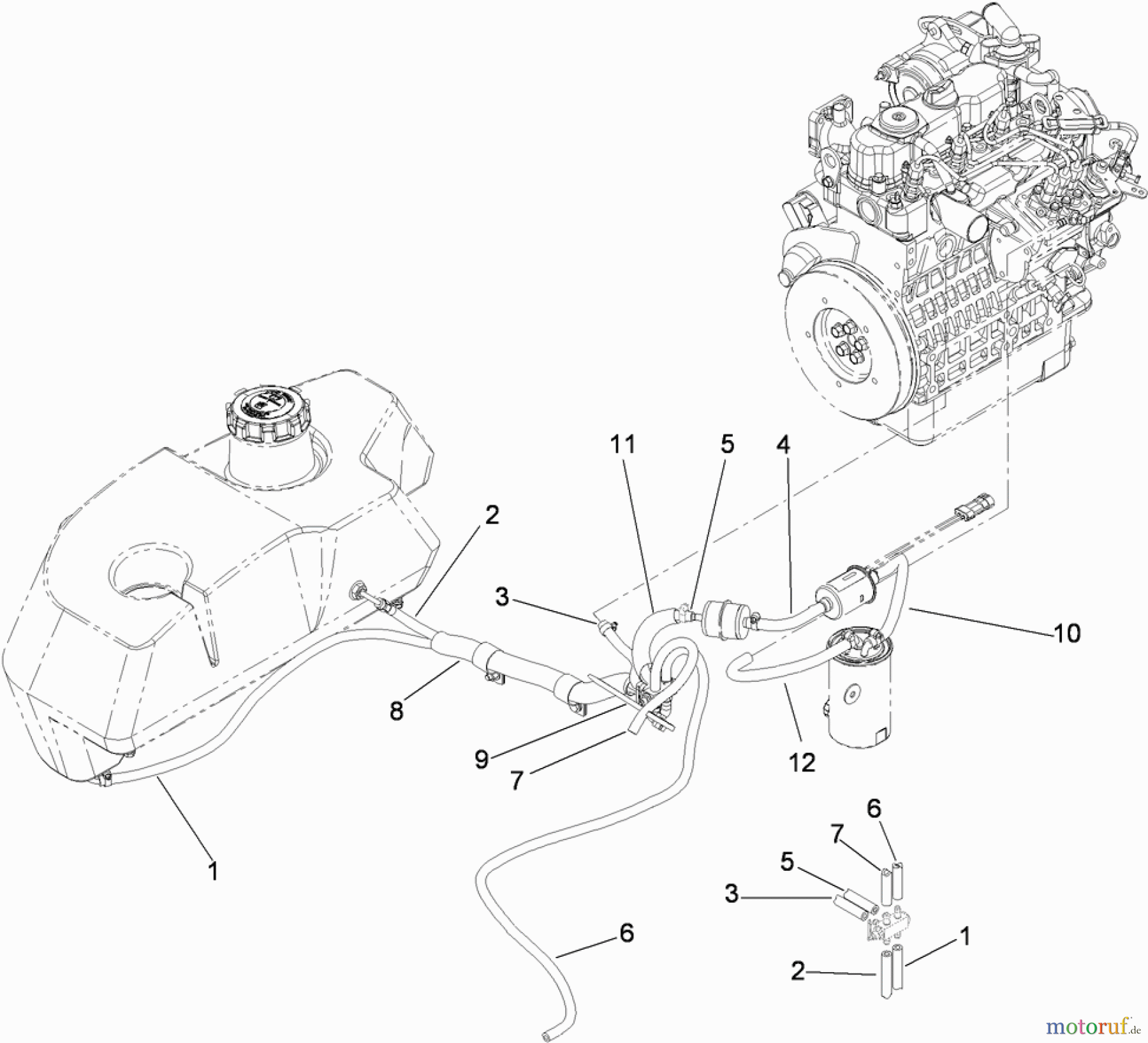  Zerto-Turn Mäher 74267 (Z580-D) - Toro Z Master Mower, 60