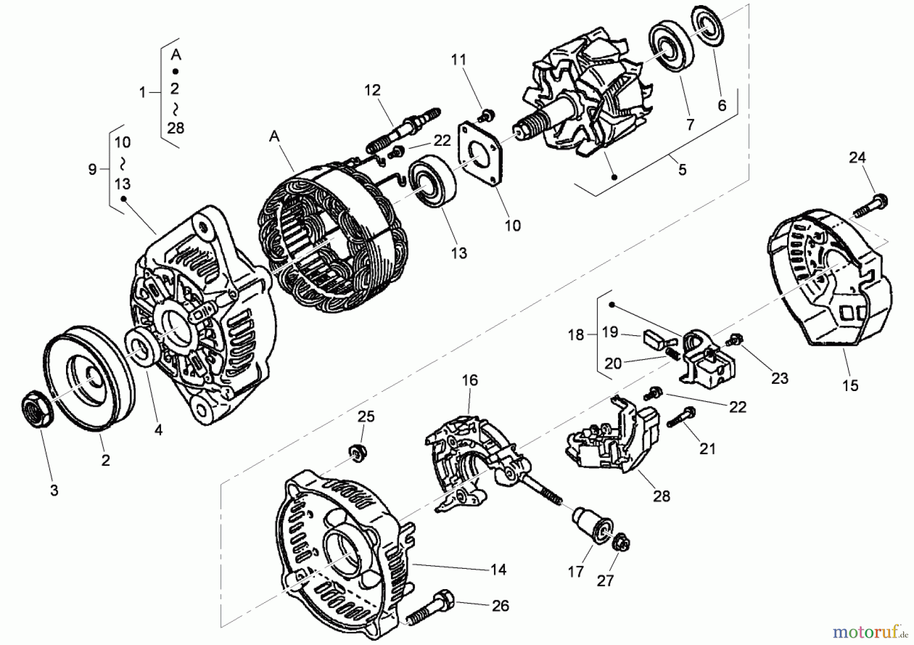  Zerto-Turn Mäher 74267CP (Z580-D) - Toro Z Master Mower, 60