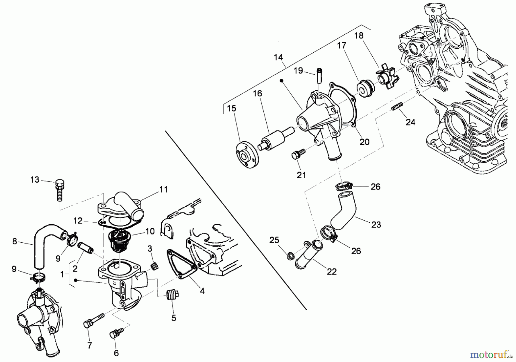  Zerto-Turn Mäher 74267CP (Z580-D) - Toro Z Master Mower, 60