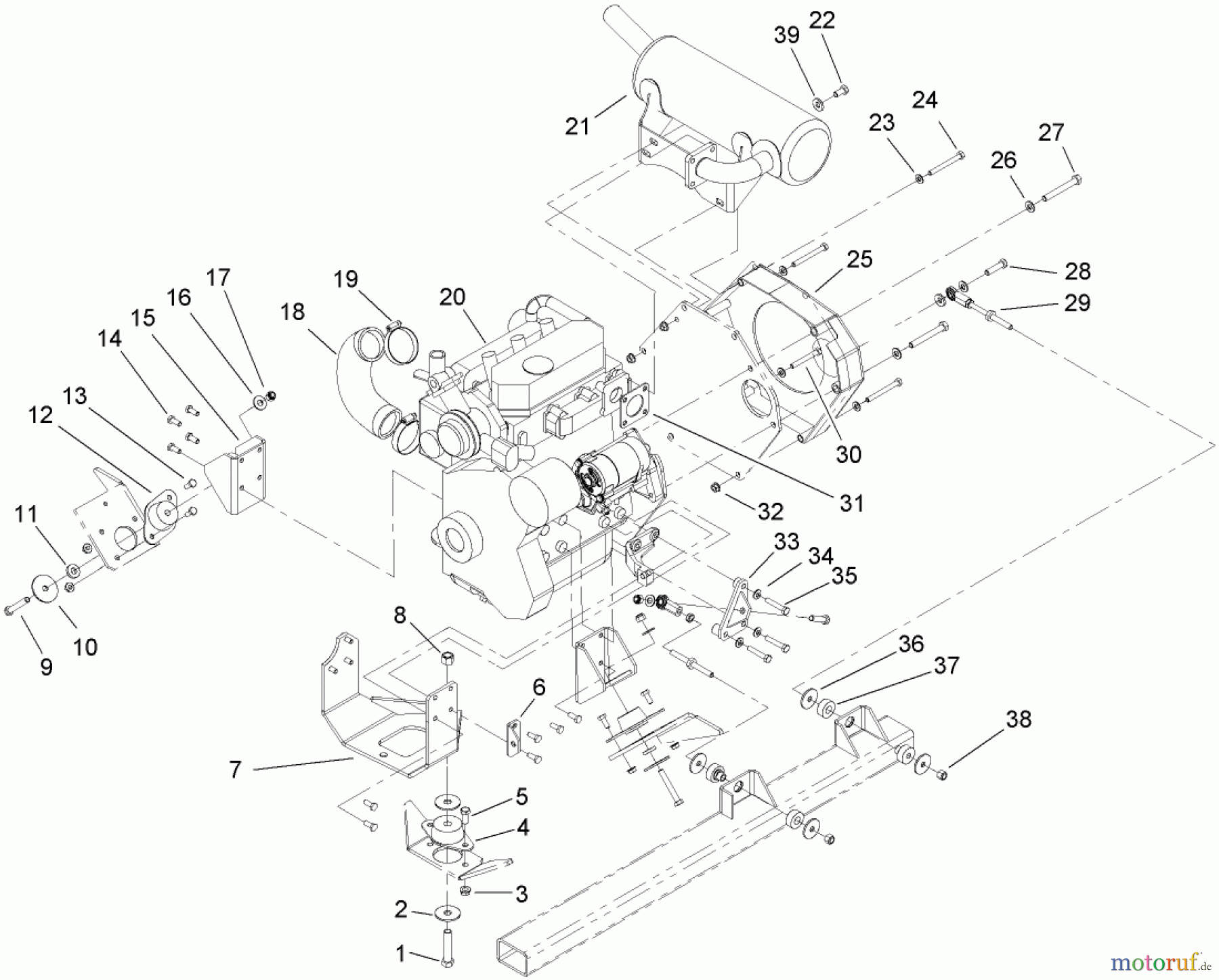  Zerto-Turn Mäher 74268 (Z590-D) - Toro Z Master Mower, 60