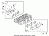 Zerto-Turn Mäher 74268 (Z590-D) - Toro Z Master Mower, 60" TURBO FORCE Side Discharge Deck (SN: 290000001 - 290999999) (2009) Spareparts MANIFOLD ASSEMBLY