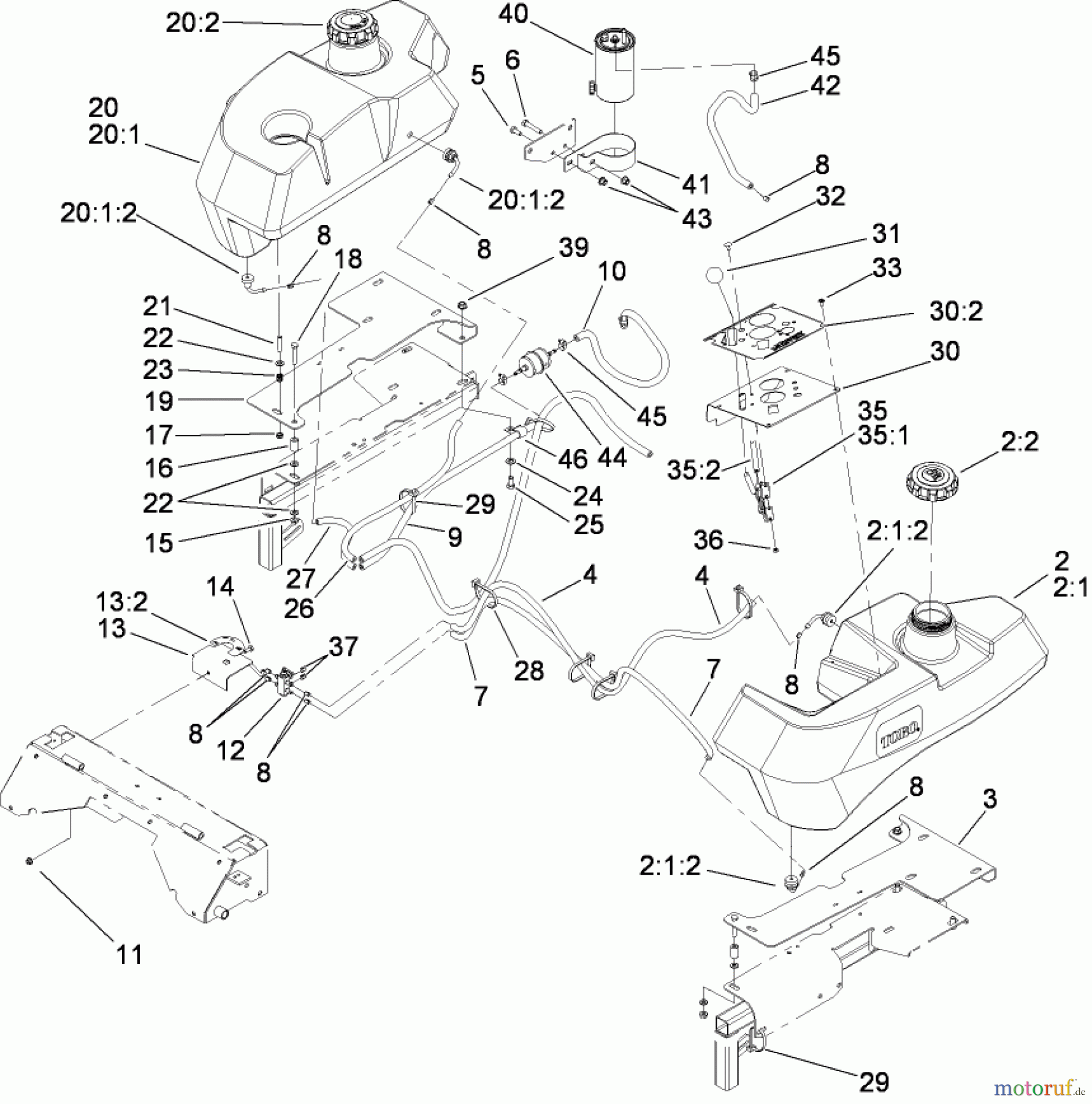  Zerto-Turn Mäher 74268 (Z590-D) - Toro Z Master Mower, 60