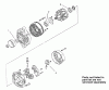 Zerto-Turn Mäher 74268 (Z597-D) - Toro Z Master Mower, 60" TURBO FORCE Side Discharge Deck (SN: 240000001 - 240999999) (2004) Spareparts ALTERNATOR ASSEMBLY NO. 99-9209