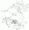 Zerto-Turn Mäher 74268 (Z597-D) - Toro Z Master Mower, 60" TURBO FORCE Side Discharge Deck (SN: 240000001 - 240999999) (2004) Spareparts DECK CONNECTION ASSEMBLY