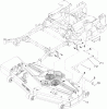 Zerto-Turn Mäher 74268 (Z597-D) - Toro Z Master Mower, 60" TURBO FORCE Side Discharge Deck (SN: 260000001 - 260999999) (2006) Spareparts DECK CONNECTION ASSEMBLY