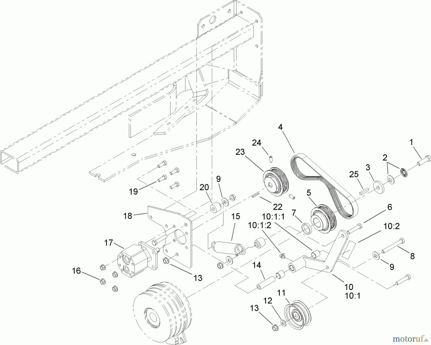  Zerto-Turn Mäher 74268 (Z597-D) - Toro Z Master Mower, 60