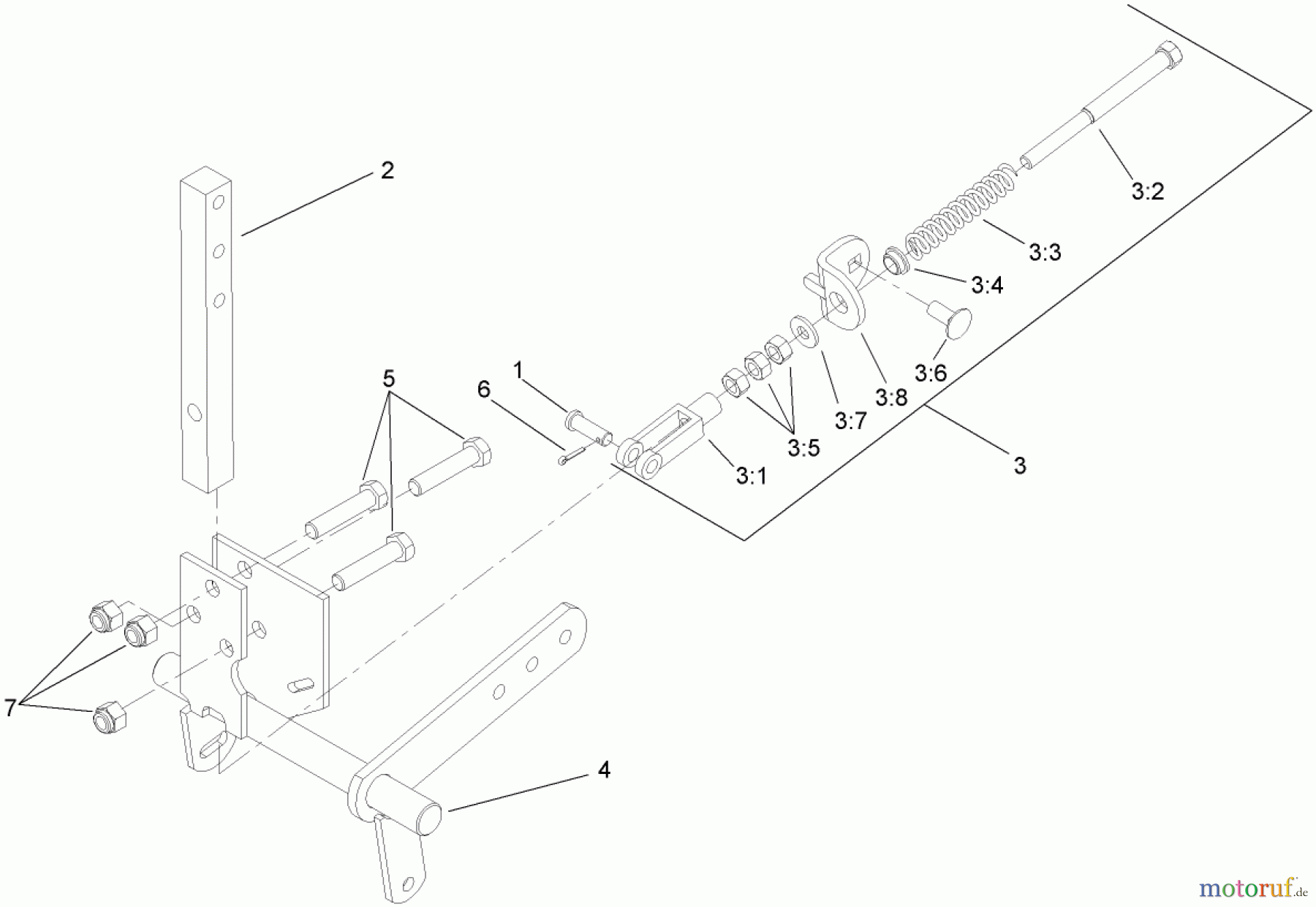  Zerto-Turn Mäher 74268 (Z597-D) - Toro Z Master Mower, 60