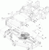 Zerto-Turn Mäher 74268TE (Z597-D) - Toro Z Master Mower, 152cm TURBO FORCE Side Discharge Deck (SN: 240000001 - 240999999) (2004) Spareparts DECK CONNECTION ASSEMBLY