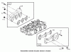 Zerto-Turn Mäher 74268TE (Z597-D) - Toro Z Master Mower, 152cm TURBO FORCE Side Discharge Deck (SN: 240000001 - 240999999) (2004) Spareparts MANIFOLD ASSEMBLY