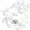 Zerto-Turn Mäher 74268TE (Z597-D) - Toro Z Master Mower, 152cm TURBO FORCE Side Discharge Deck (SN: 260000001 - 260999999) (2006) Spareparts DECK CONNECTION ASSEMBLY