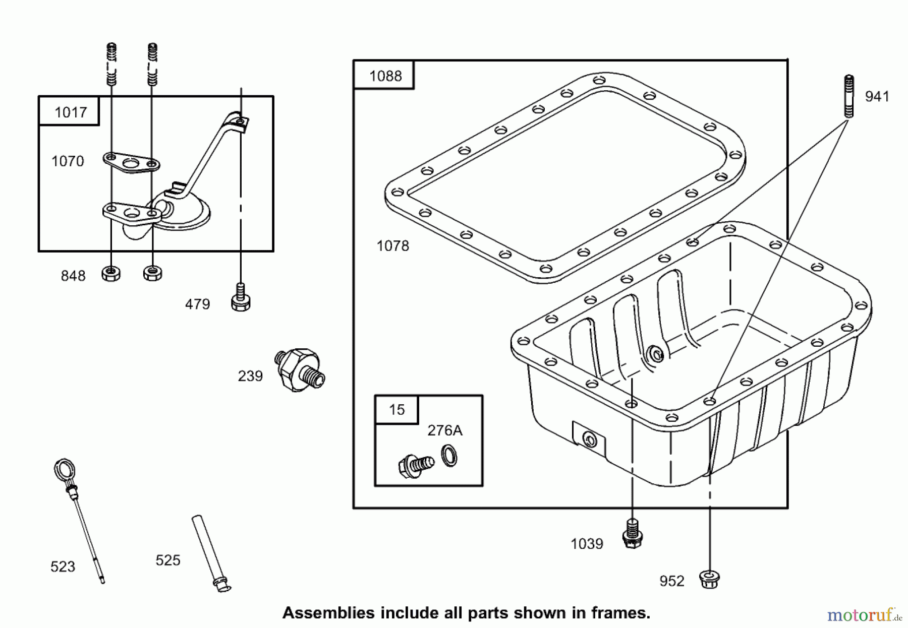  Zerto-Turn Mäher 74268TE (Z597-D) - Toro Z Master Mower, 152cm TURBO FORCE Side Discharge Deck (SN: 260000001 - 260999999) (2006) OIL PAN ASSEMBLY