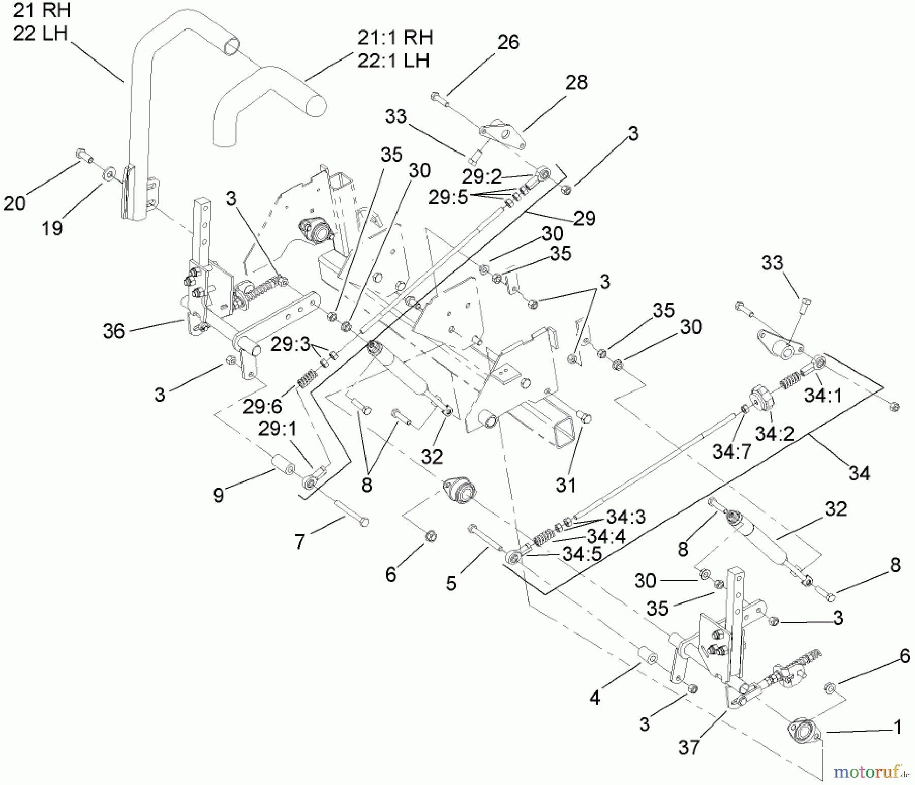  Zerto-Turn Mäher 74269 (Z590-D) - Toro Z Master Mower, 72