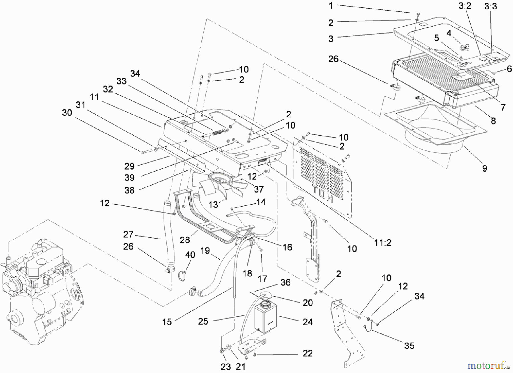  Zerto-Turn Mäher 74269 (Z590-D) - Toro Z Master Mower, 72