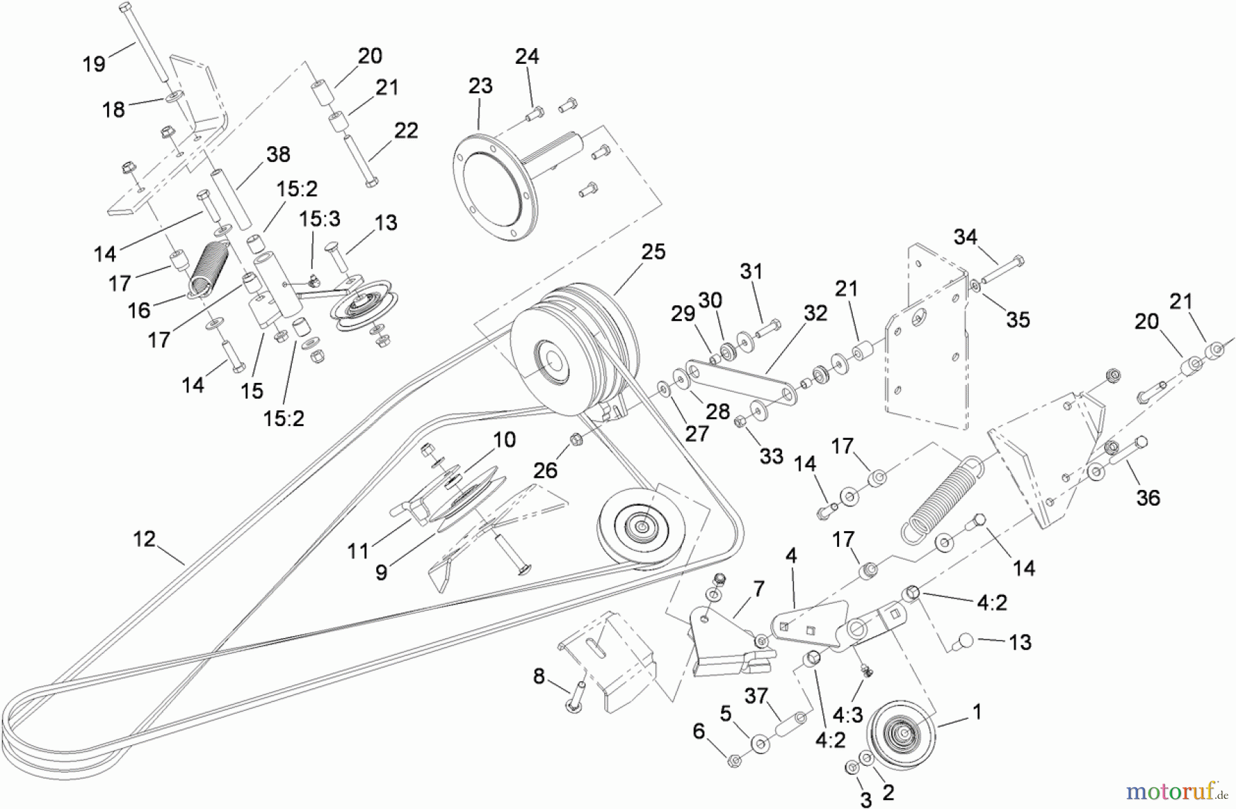  Zerto-Turn Mäher 74269 (Z590-D) - Toro Z Master Mower, 72