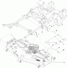 Zerto-Turn Mäher 74269 (Z590-D) - Toro Z Master Mower, 72" TURBO FORCE Side Discharge Deck (SN: 310000001 - 310999999) (2010) Spareparts DECK CONNECTION ASSEMBLY