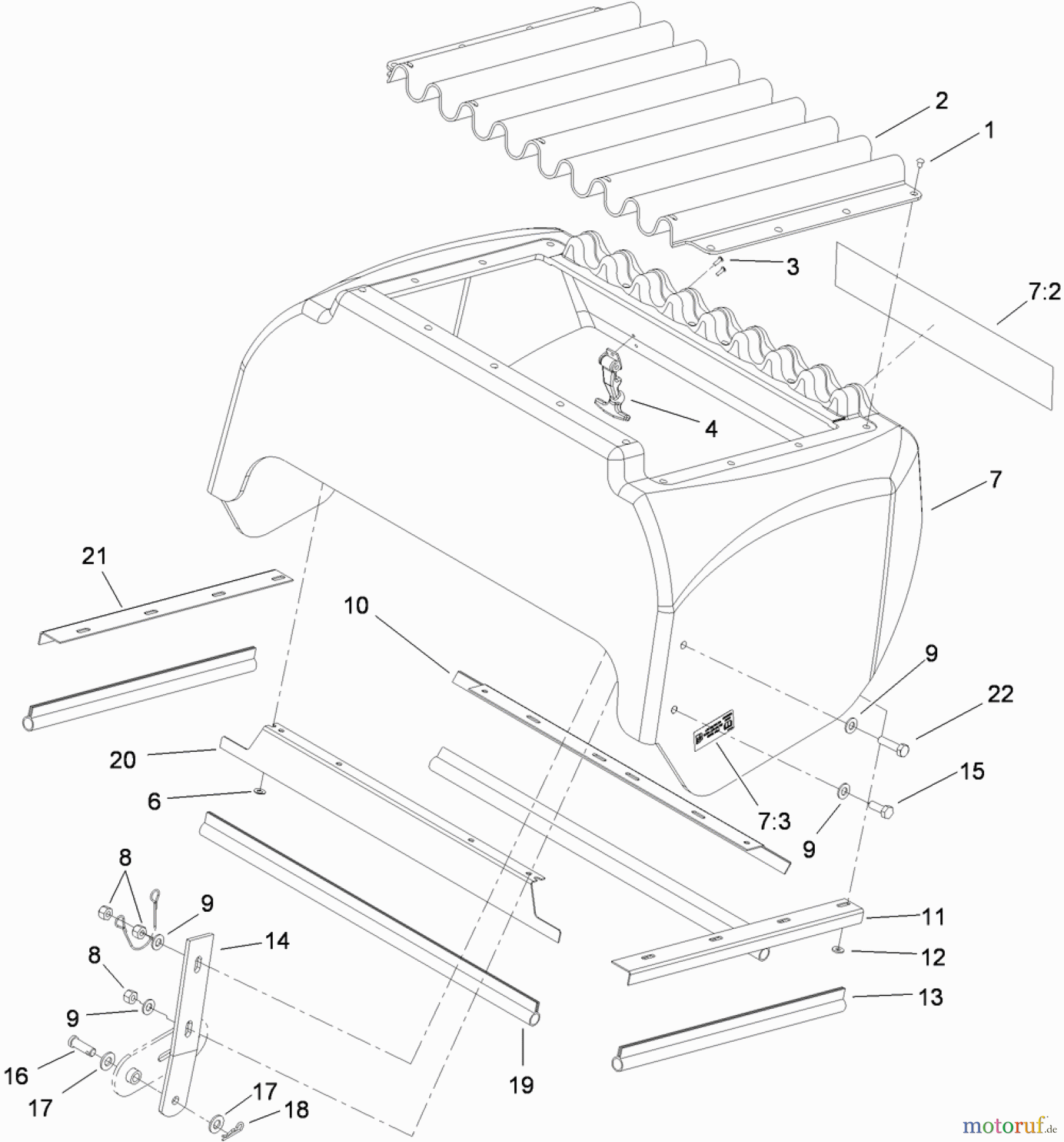  Zerto-Turn Mäher 74269 (Z590-D) - Toro Z Master Mower, 72