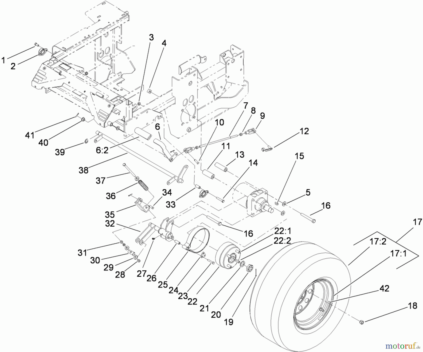  Zerto-Turn Mäher 74269 (Z590-D) - Toro Z Master Mower, 72