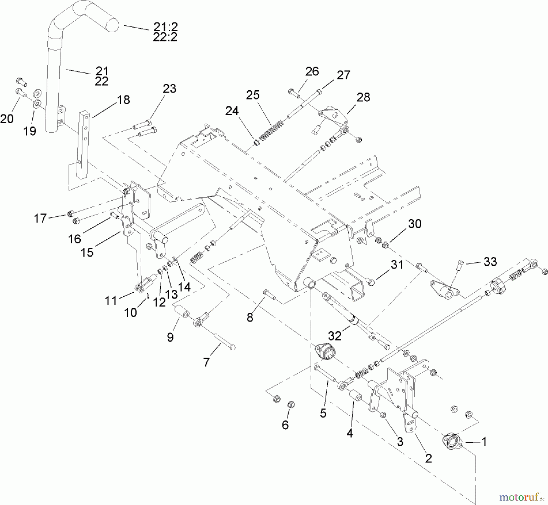  Zerto-Turn Mäher 74269 (Z597-D) - Toro Z Master Mower, 72