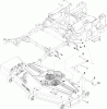 Zerto-Turn Mäher 74269 (Z597-D) - Toro Z Master Mower, 72" TURBO FORCE Side Discharge Deck (SN: 250000001 - 250999999) (2005) Spareparts DECK CONNECTION ASSEMBLY