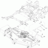 Zerto-Turn Mäher 74269 (Z597-D) - Toro Z Master Mower, 72" TURBO FORCE Side Discharge Deck (SN: 260000001 - 260999999) (2006) Spareparts DECK CONNECTION ASSEMBLY