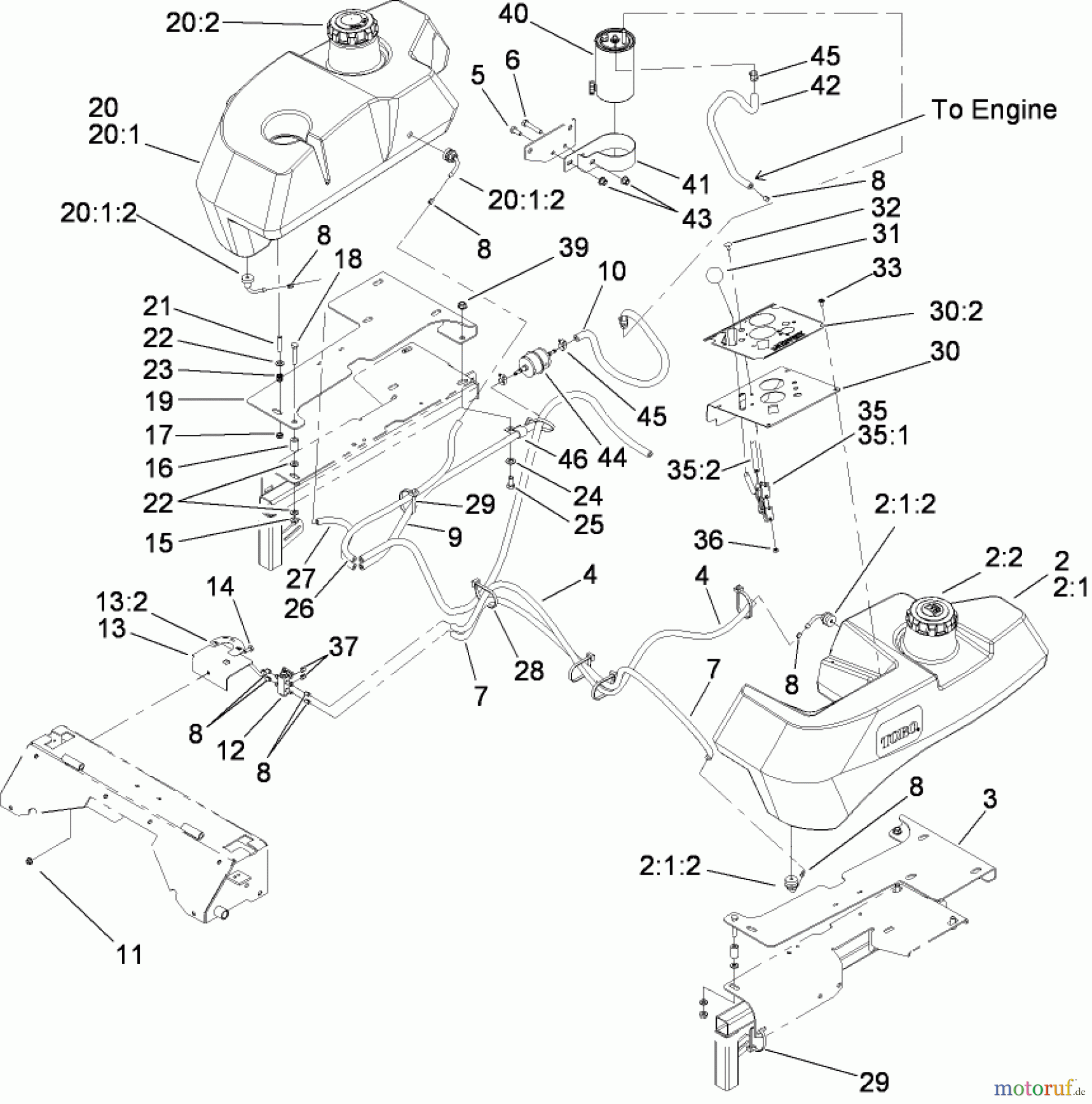  Zerto-Turn Mäher 74269CP (Z590-D) - Toro Z Master Mower, 72