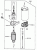 Zerto-Turn Mäher 74270 (Z147) - Toro Z Master Mower, 112cm SFS Side Discharge Deck (SN: 210000001 - 210999999) (2001) Spareparts STARTER ASSEMBLY KAWASAKI FH500V-DS10