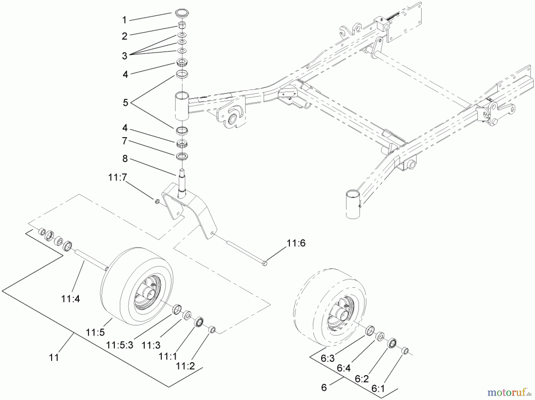  Zerto-Turn Mäher 74271 (Z550) - Toro Z Master Mower, 52