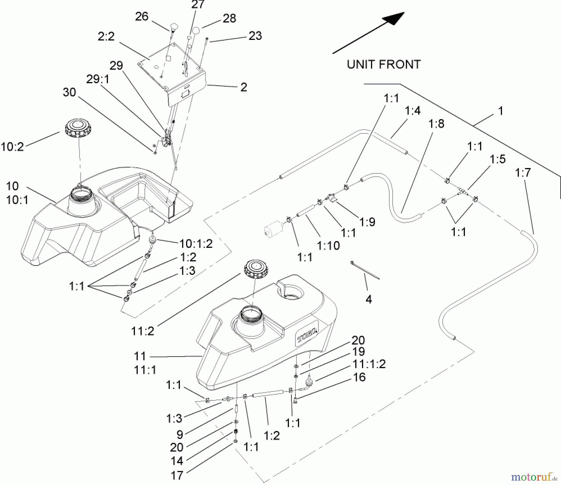  Zerto-Turn Mäher 74272 (Z550) - Toro Z Master Mower, 60