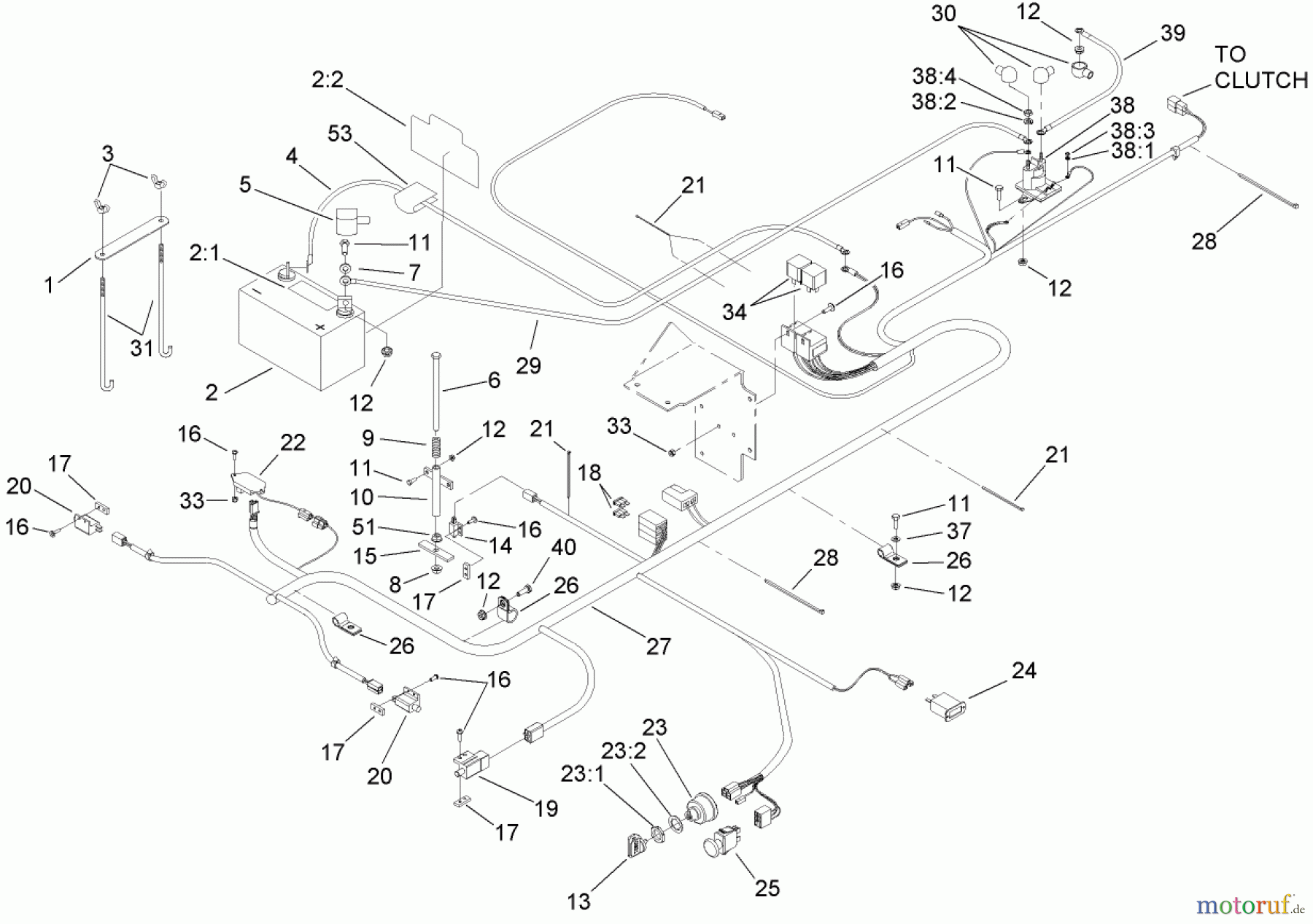  Zerto-Turn Mäher 74273 (Z558) - Toro Z Master Mower, 72