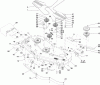 Zerto-Turn Mäher 74274 (Z580-D) - Toro Z Master Mower, 72" TURBO FORCE Side Discharge Deck (SN: 311000001 - 311999999) (2011) Spareparts DECK ASSEMBLY