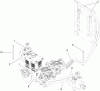 Zerto-Turn Mäher 74274 (Z595-D) - Toro Z Master Mower, 72" TURBO FORCE Side Discharge Deck (SN: 270000001 - 270999999) (2007) Spareparts HYDRAULIC HOSE ROUTING ASSEMBLY