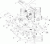 Zerto-Turn Mäher 74274CP (Z580-D) - Toro Z Master Mower, 72" TURBO FORCE Side Discharge Deck (SN: 311000001 - 311999999) (2011) Spareparts DECK ASSEMBLY