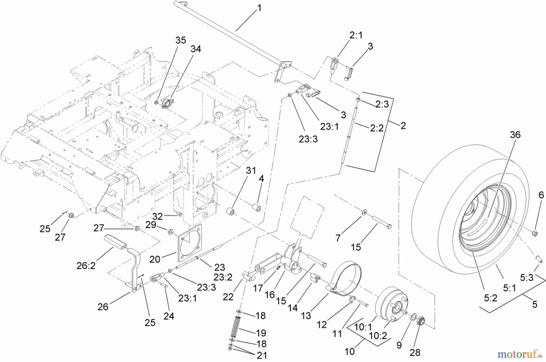  Zerto-Turn Mäher 74279TE - Toro Z Master Riding Mower, 52