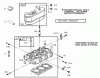 Zerto-Turn Mäher 74280TE (Z597-D) - Toro Z Master Mower, 62 Rear Discharge Deck (SN: 260000001 - 260999999) (2006) Spareparts CYLINDER HEAD ASSEMBLY