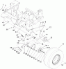 Zerto-Turn Mäher 74280TE (Z597-D) - Toro Z Master Mower, 62 Rear Discharge Deck (SN: 260000001 - 260999999) (2006) Spareparts WHEEL AND BRAKE ASSEMBLY